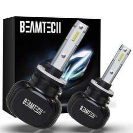 BEAMTECH 880 Bulbs, S1 Series 899 885 893 Fanless 300% Brighter Fog Light