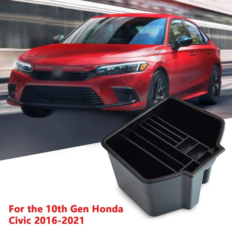 BoxCheer Central Console Storage Box for 10th Gen Honda Civic