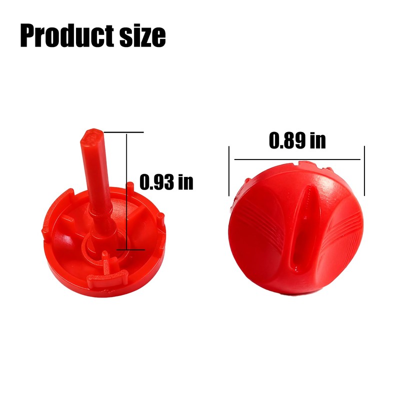 2 Pcs Control Dial Knob Compatible with Honeywell Water Heater
