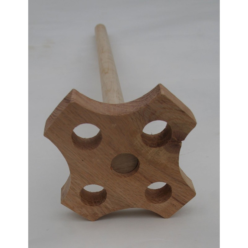 Butter churn (Wooden Dasher Oak Star)