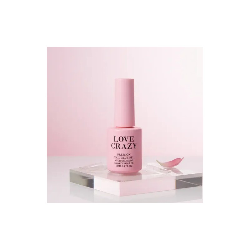 Gel Pegamento Love Crazy Para Unas Press On 12 Ml