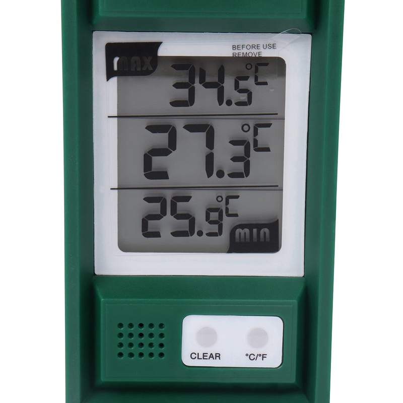 Spear & Jackson 53106 Min/Max Thermometer Digital Green