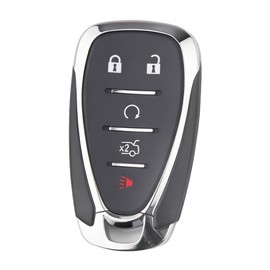 Funda de repuesto para llavero Chevy Equinox 2018-2021 y Blazer 2019-2020 con control remoto de 5 botones (M3N-40821302 HYQ4AA compatible) Protector de entrada sin llave duradero para modelos