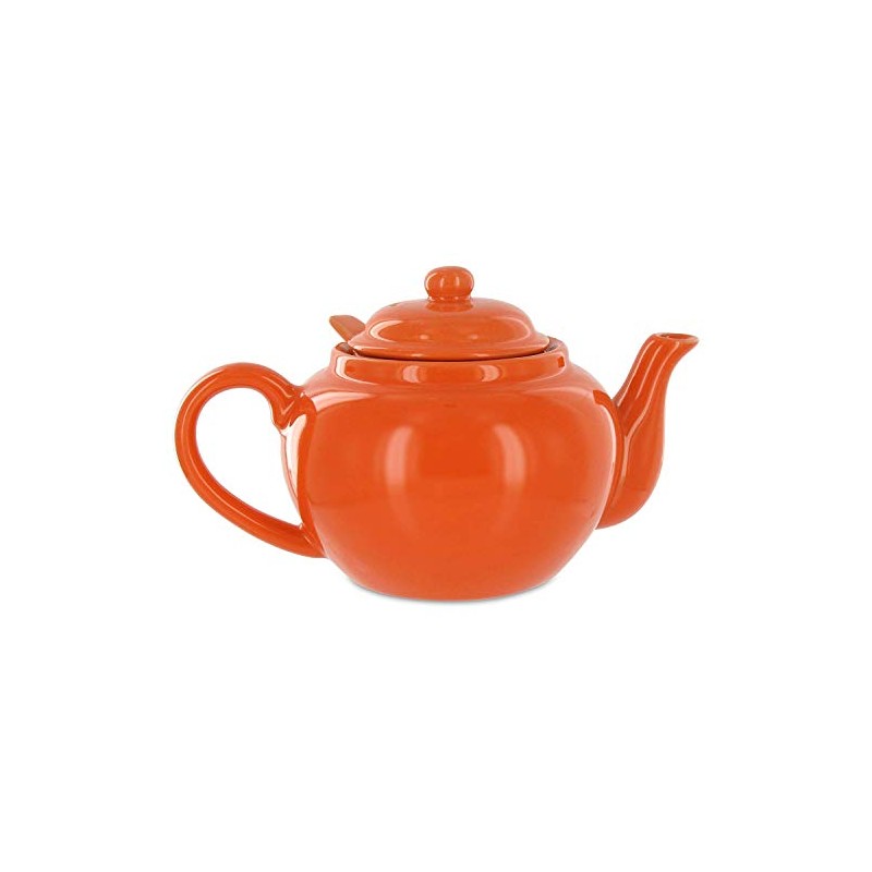 Amsterdam 2 Cup Infuser Teapot Tangerine