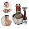 Men Shaving Care Kit with Replacement Blades Manual Beard Trimmer