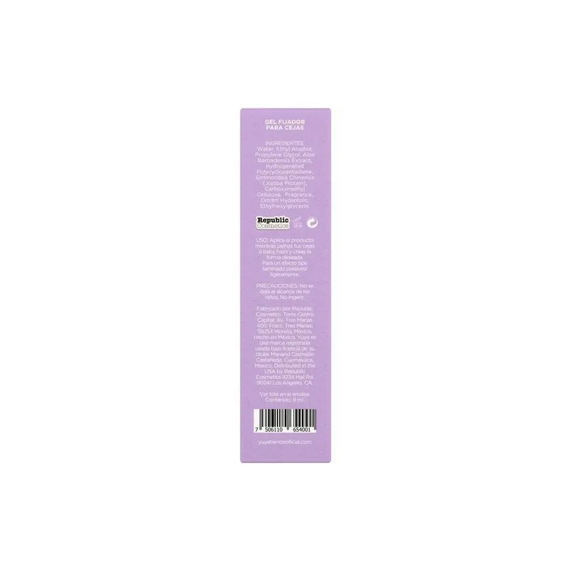 Gel Transparente Fijador De Cejas Y Baby Hairs Yuya
