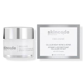 SKINCODE 2 Skincode Exclusive Cellular Night Refine  Repair Cream  Crema Hidratante Nocturna Para Jóvenes  Tripéptido Y Complejo Renovador Celular... 