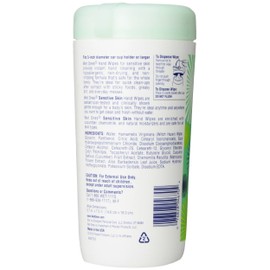 Wet Ones Sensitive Skin Hand Wipes, Extra Gentle, 40 ct