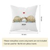 HONLUNG Boop Turtle Throw Pillow Covers, Valentines Day Gifts Pillow