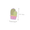 Tofficu Mini Note Pads Cactus Stickers Self-Stick for Nursing School