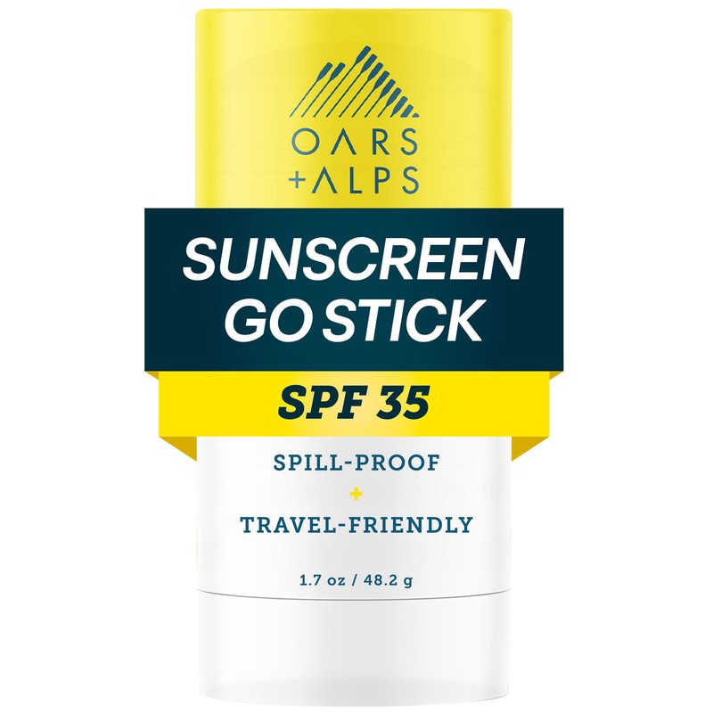 Protector solar transparente Go Stick y protector solar con aceite