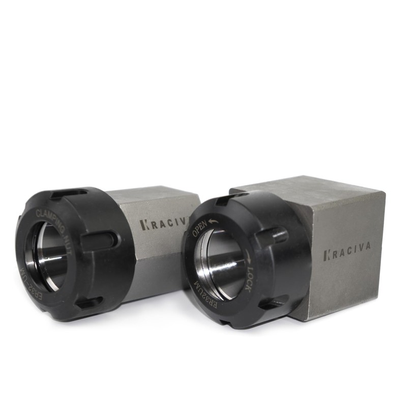 Kraciva ER32 Square and Hex Collet Block Set