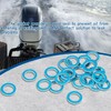19183Q02 Marine Gearcase Lube Drain Screw Washer,Compatible with All Mercruiser