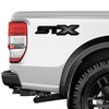 STX Decals Black Stickers for Truck Compatible F150 (2015 -