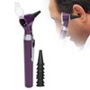 Professional Diagnostic Kit Ear Care Examination Otoscope Eardrum Endoscope SpeculumPurple