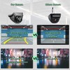 GreenYi Car Backup Camera with Dynamic Trajectory Guide Line, AHD1080P