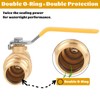 Ultra-Durable Upgraded 3/4" Pro Press Ball Valve – Lead-Free Pro