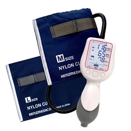ケンツメディコ ワンハンド 電子血圧計 レジーナiii ナイロンカフブラダー M・L サイズ 2カフセット KM-370_3