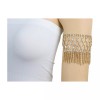Unbranded New Women Gold Metal Tassel Fringes Upper Arm Bracelet