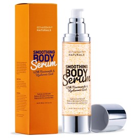 Enaskin Naturals Smoothing Body Serum Lotion for Dry and Crepe Skin: Anti-Wrinkle, Hydrating, Firming with Hyaluronic Acid & Niacinamide, Non-Greasy, for All Skin Type