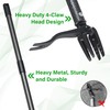 LLARGUEST Weed Puller Tool, 61" Stand Up Heavy Duty Gardening