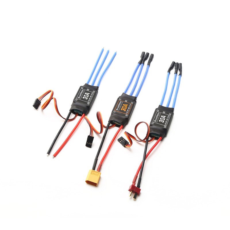 30A Brushless ESC 2-4S Electronic Speed Controller with 5V 2A