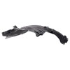 TRQ TRQ Front Left Rearward Inner Fender Liner Black Drivers
