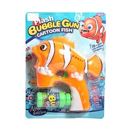 NEW! HUKITECH Bubble Gun - Bubbles Gun for Children