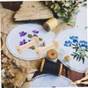 iplusmile 6 Pack Quilting Sewing Bobbins Wooden Craft Spools for