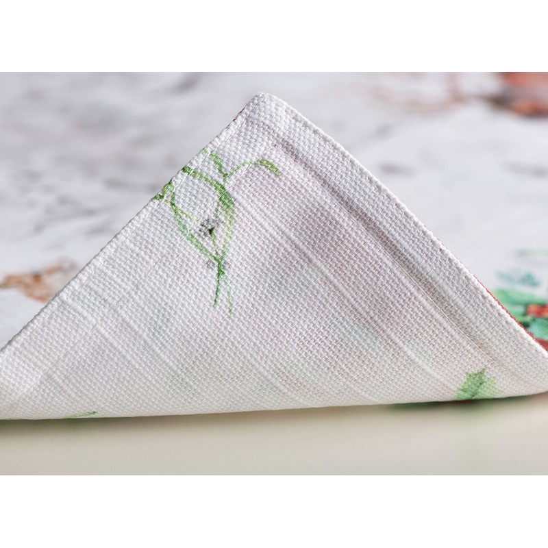 Maison d' Hermine Fabric Placemat, 100% Cotton Set of 4,