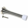 3 x fiXte Wall Mounted Chrome Spring Door Stop Sprung