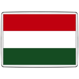 Pixly® Hungary Flag Fridge Magnet Large Jumbo Size Hungarian Keepsake Country Souvenir Novelty Refrigerator Magnets Gift