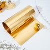 OLYCRAFT Gold Brass Sheet Roll Metal Foil Plate 0.1mm Brass