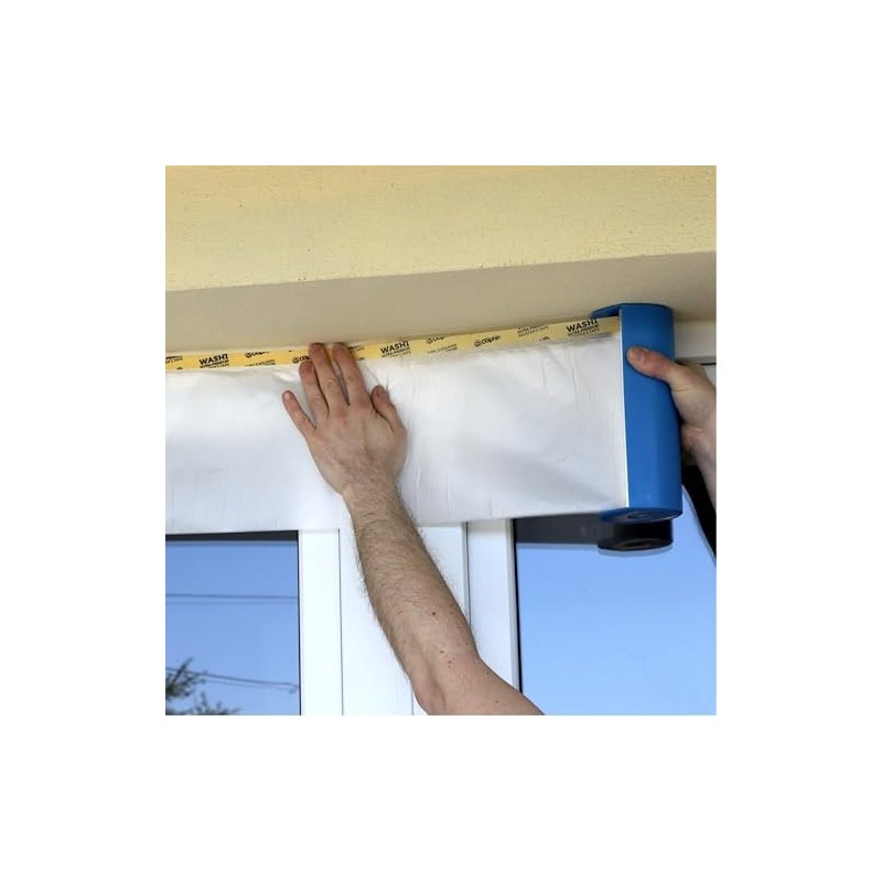 Painter Professional Masking Film with Washi Tape 140 cm x