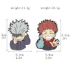 Anime Cartoon Jujutsu Kaisen,Surrounding Imitation Enamel Gold Badge Brooch, Cute