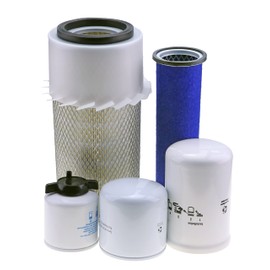 JEENDA Filter Kit 6598362 6598492 6675517 6667352 6661248 for Bobcat 751 751G 753 763 773 7753 753G 763G 773G S130 S150 S160 S175 S185 S205 T140 T180 T190 Air Filter Oil Filter