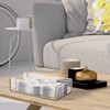 Sumnacon Napkin Holder,Glass Napkin Holder Table,Stylish Guest Towel Holder for