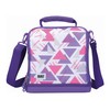 Built Insulated Lunch Bag with The Active Design, Polyester/PEVA, Purple/White,