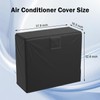 HOMNUTS Mini Split Air Conditioner Cover for Outside AC Units