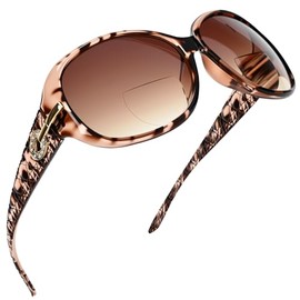 LookLux Bifocal Sunglasses For Women Oversized Rhinestone Reading Sunglasses 1.75 Womens Vintage Reader Sunglasses for women