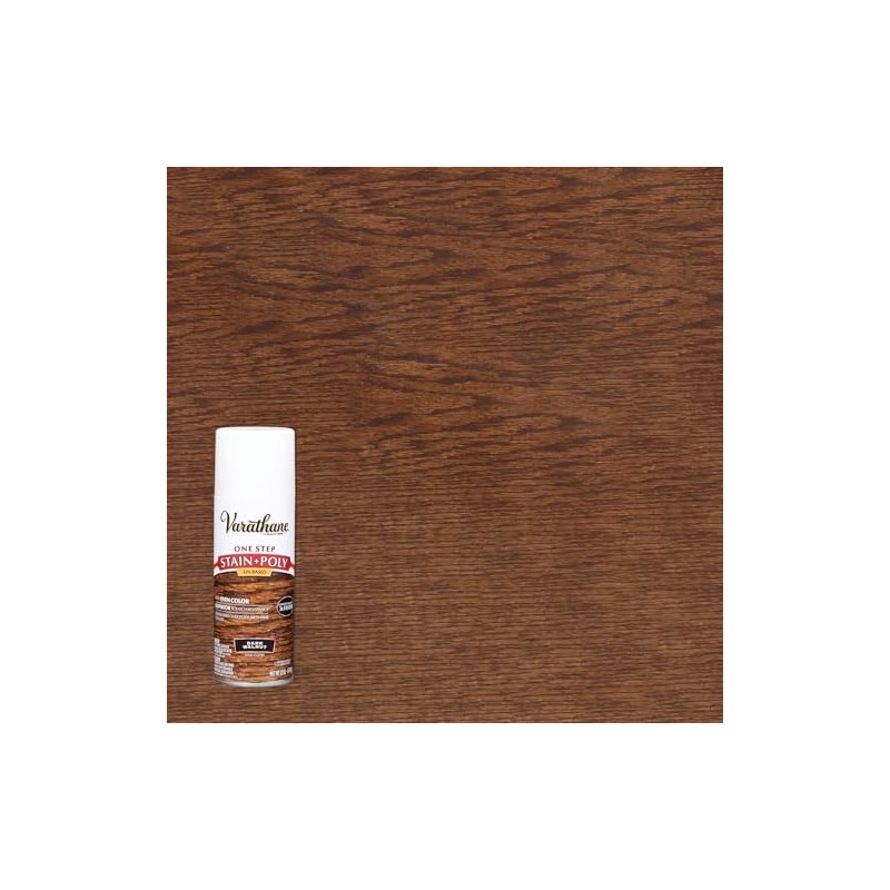 Varathane 243870 Oil-Based One Step Stain + Poly Spray, 12