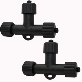 yowin Pack of 2 distributor fairy lights, IP65 waterproof fairy lights distributor, 2 pin distributor, Christmas lighting, splitter for light curtain, light net, icicle fairy lights, outdoor