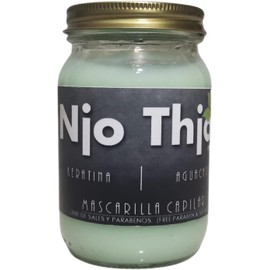 Mascarilla Capilar con Seda Hidrolizada, Keratina, Coco y Aguacate