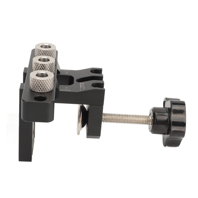 Dowel Jig Quick Precise Positioning Hole Drill Locator Aluminum Alloy