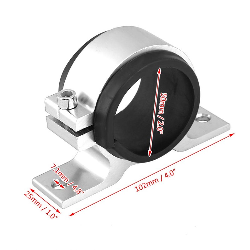 KIMISS Fuel Pump Clamp Fuel Filter Bracket Fuel Pump Mounting