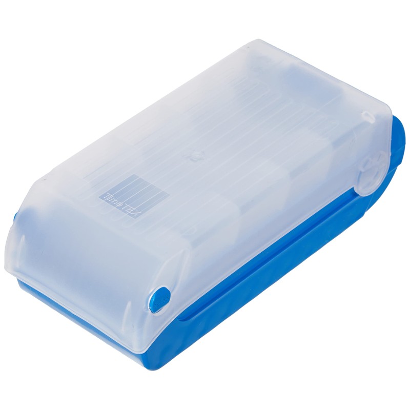 TimeTex A8 Plastic Index File Box - Blue