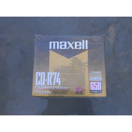 maxell cd-r music 74. Package of 10 disks.