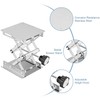 Lab Scissors Jack Stand, 3.9 x 3.9inch Stainless Steel Laboratory