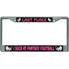 I Suck at Fantasy Football #4 Chrome License Plate Frame