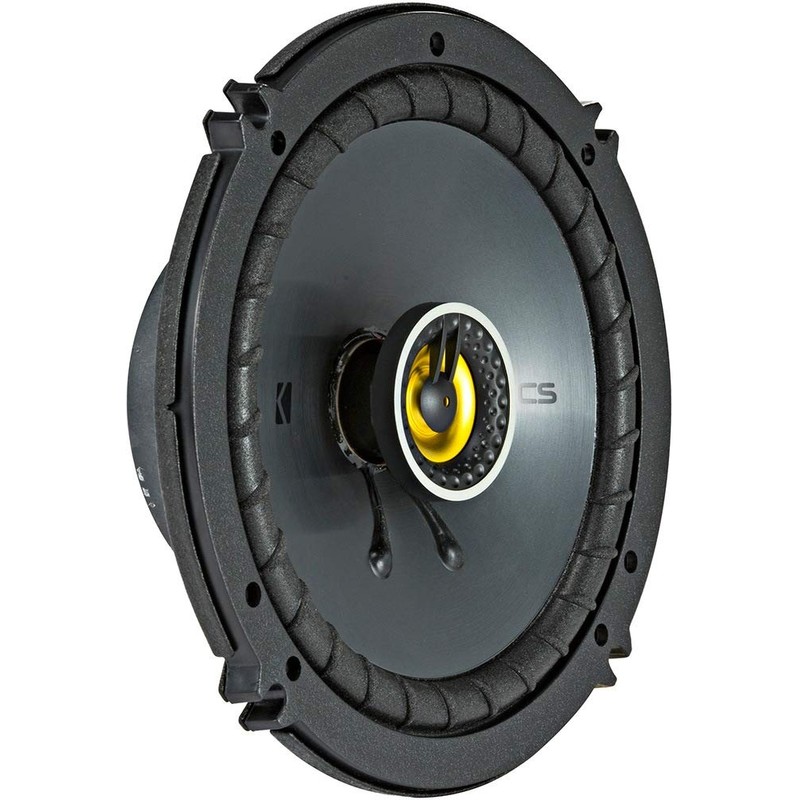KICKER 46CSC654 CS-Series CSC65 6.5-Inch (160mm) Coaxial Speakers, 4-Ohm (Pair)